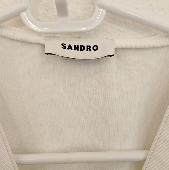 Sandro White Summer Dress - Picture 3 of 5